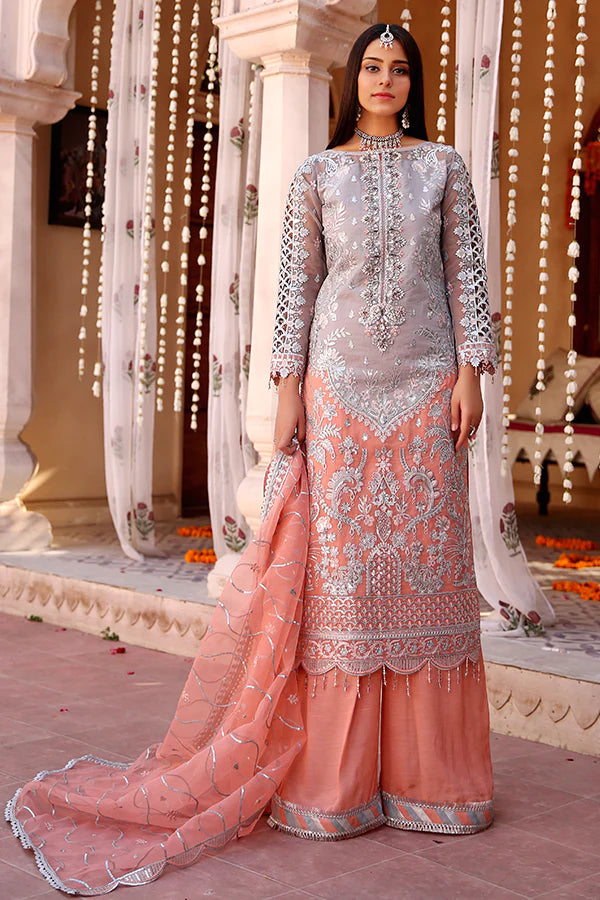 Lemilsa By Maryam's Chiffon Embroidered Collection