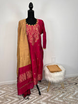 Pure Handloom Taath Jamdani