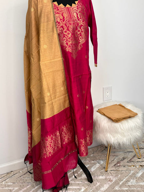 Pure Handloom Taath Jamdani