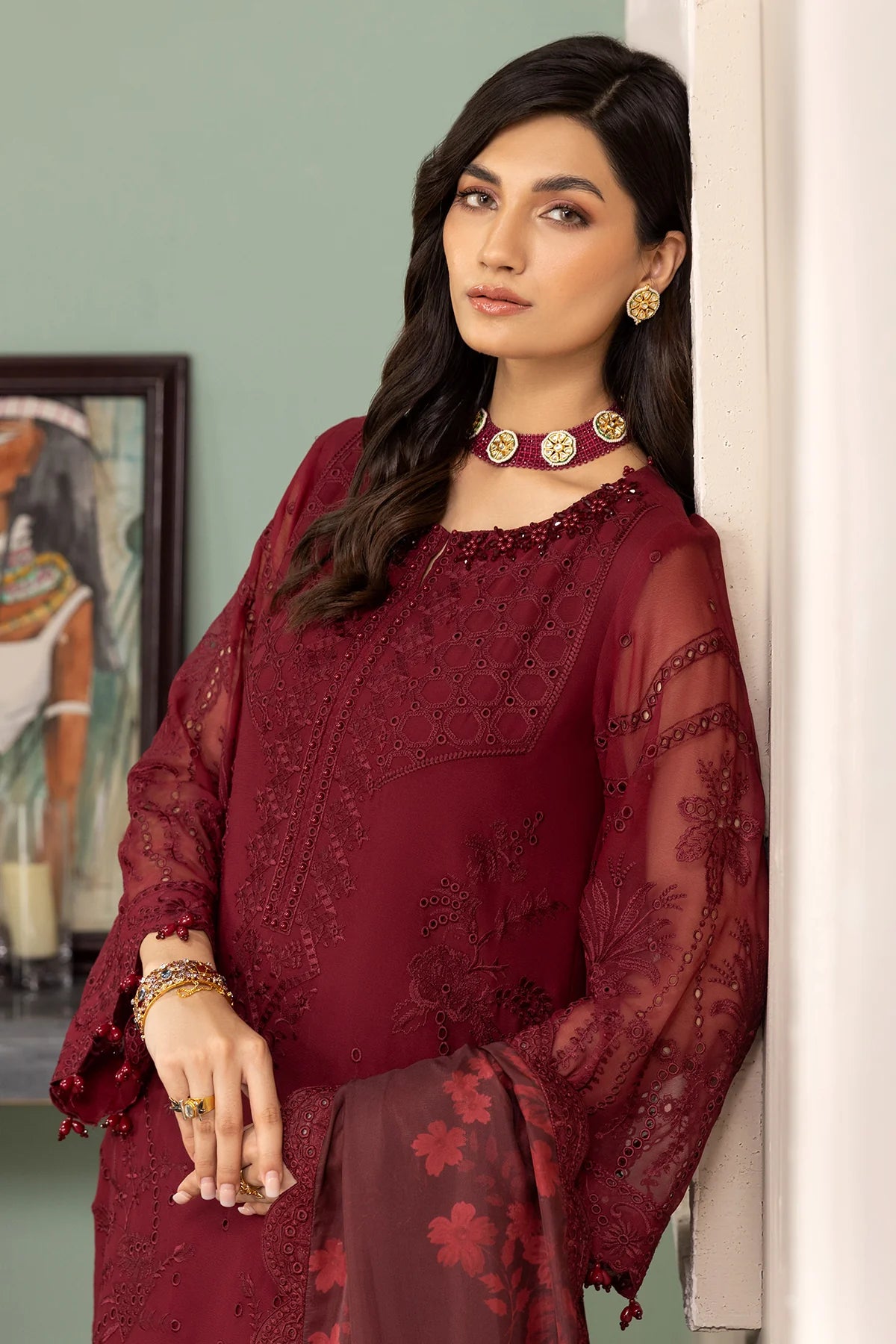 Dhaagay By Alizeh Luxury Chiffon Collection