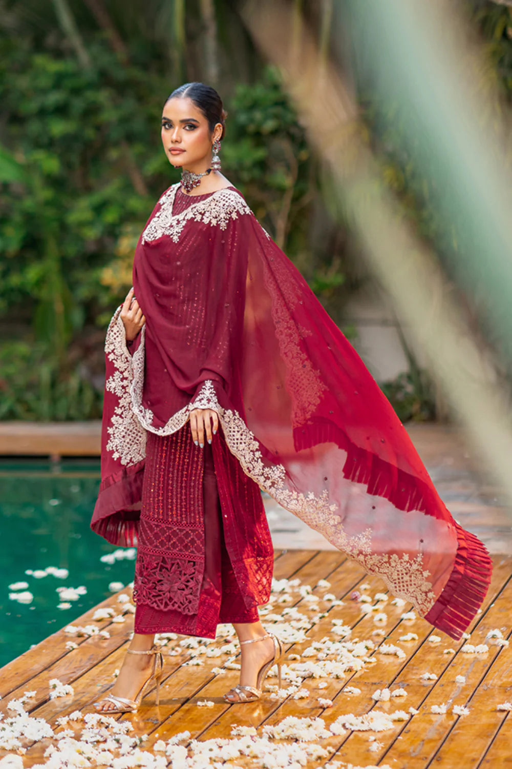 Azure Luxury Embroidered Collection