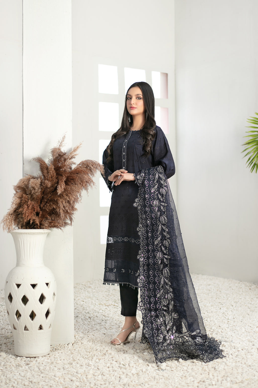Gulmeena by Tawakkal Luxury Embroidered Collection - 100% Original