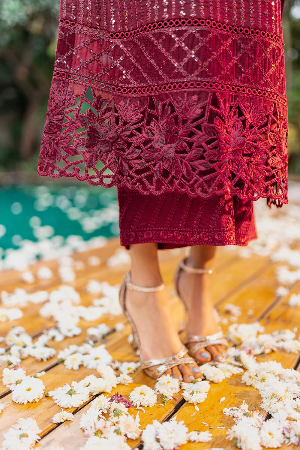Azure Luxury Embroidered Collection