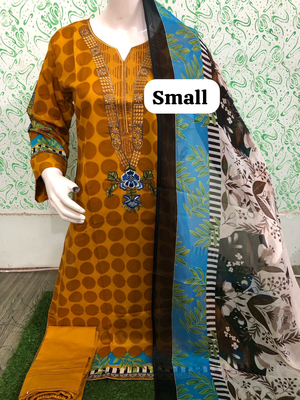 Pakistani Embroidered Lawn ready to ship