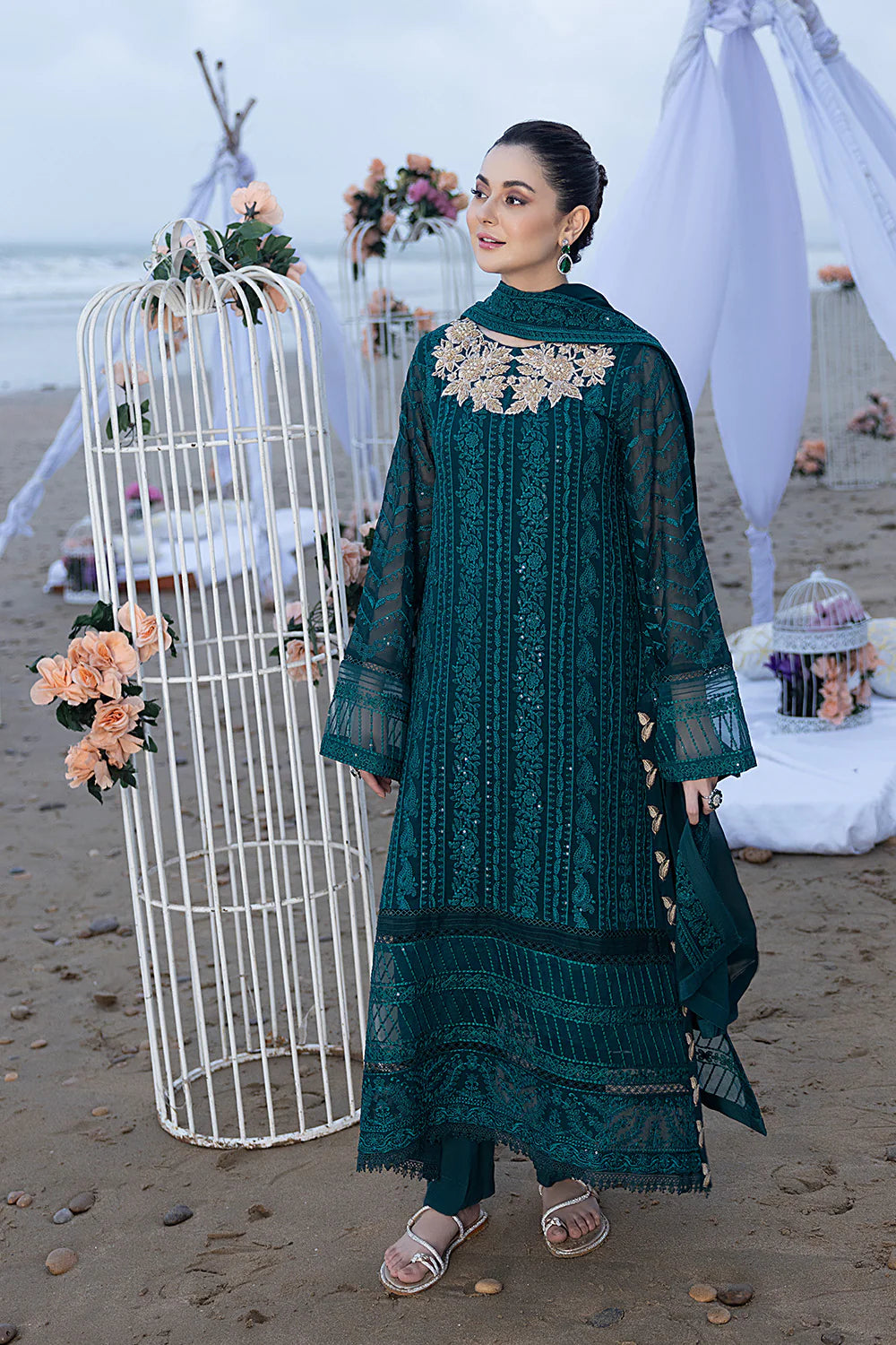 Azure Luxury Embroidered Collection
