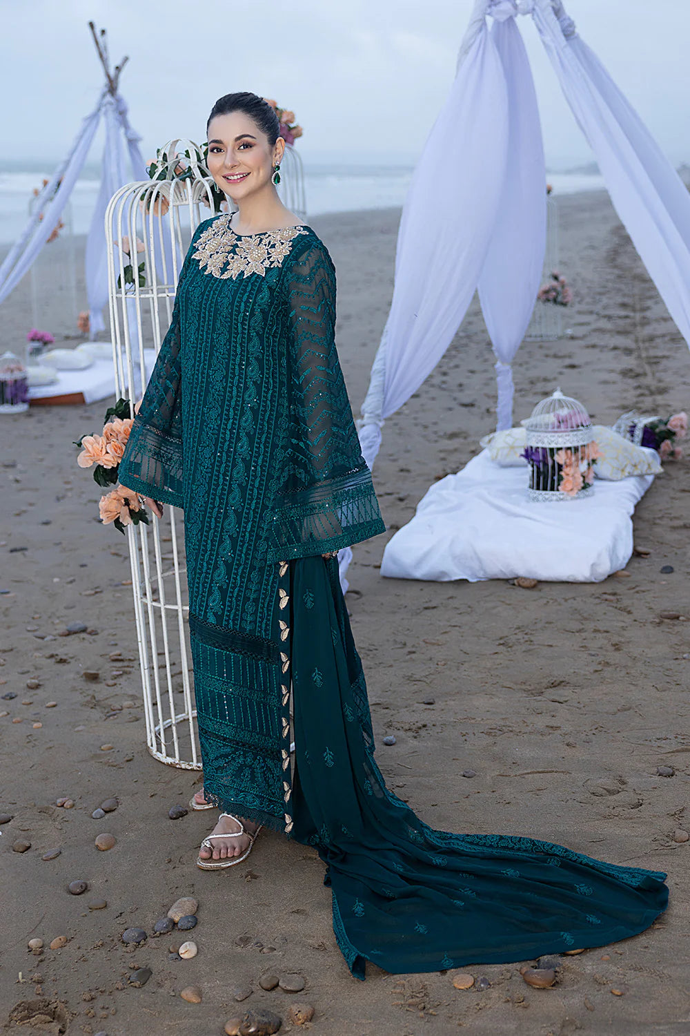 Azure Luxury Embroidered Collection