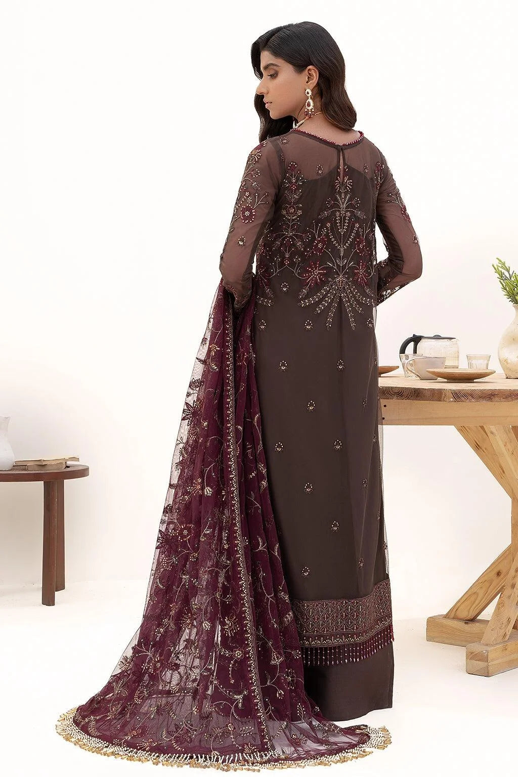 Nazneen by Zarif Original Party Wear Ready to Ship
