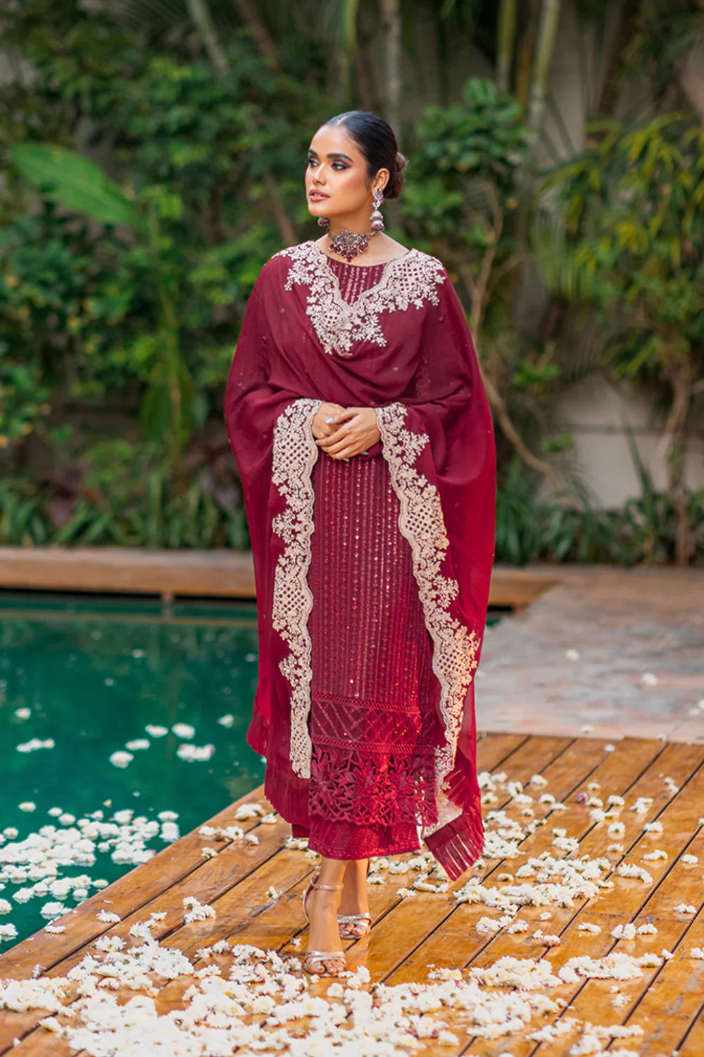 Azure Luxury Embroidered Collection