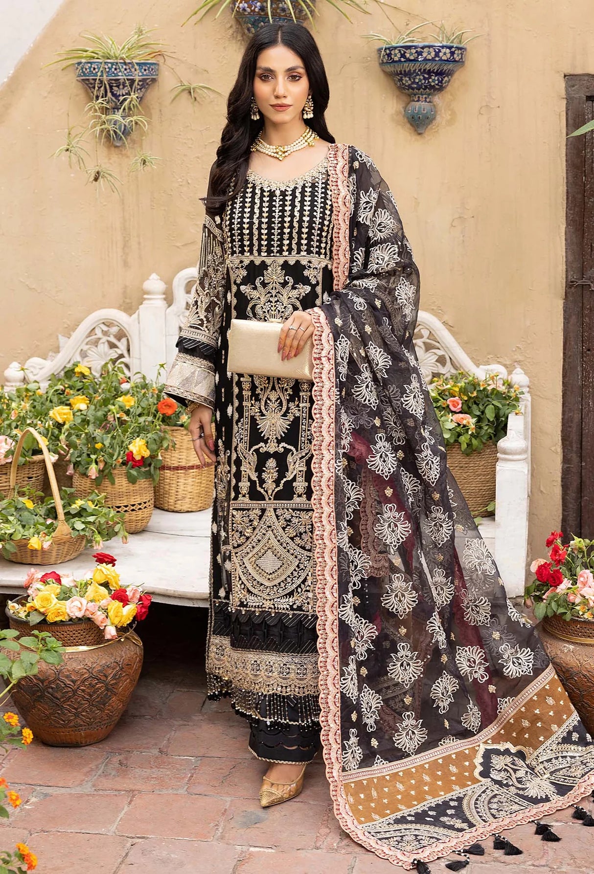 IK Daastan By Adan's Libas Luxury Embroidered Collection