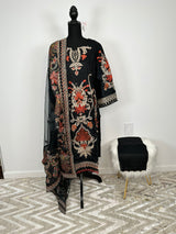 Pakistani Embroidered Luxury  Lawn ready to ship