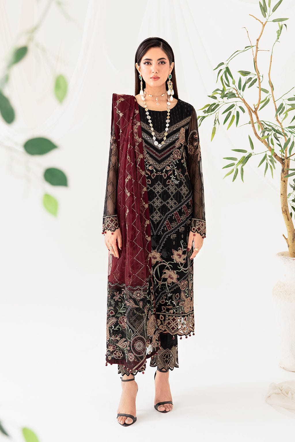 Rangoon By Ramsha Chiffon Collection