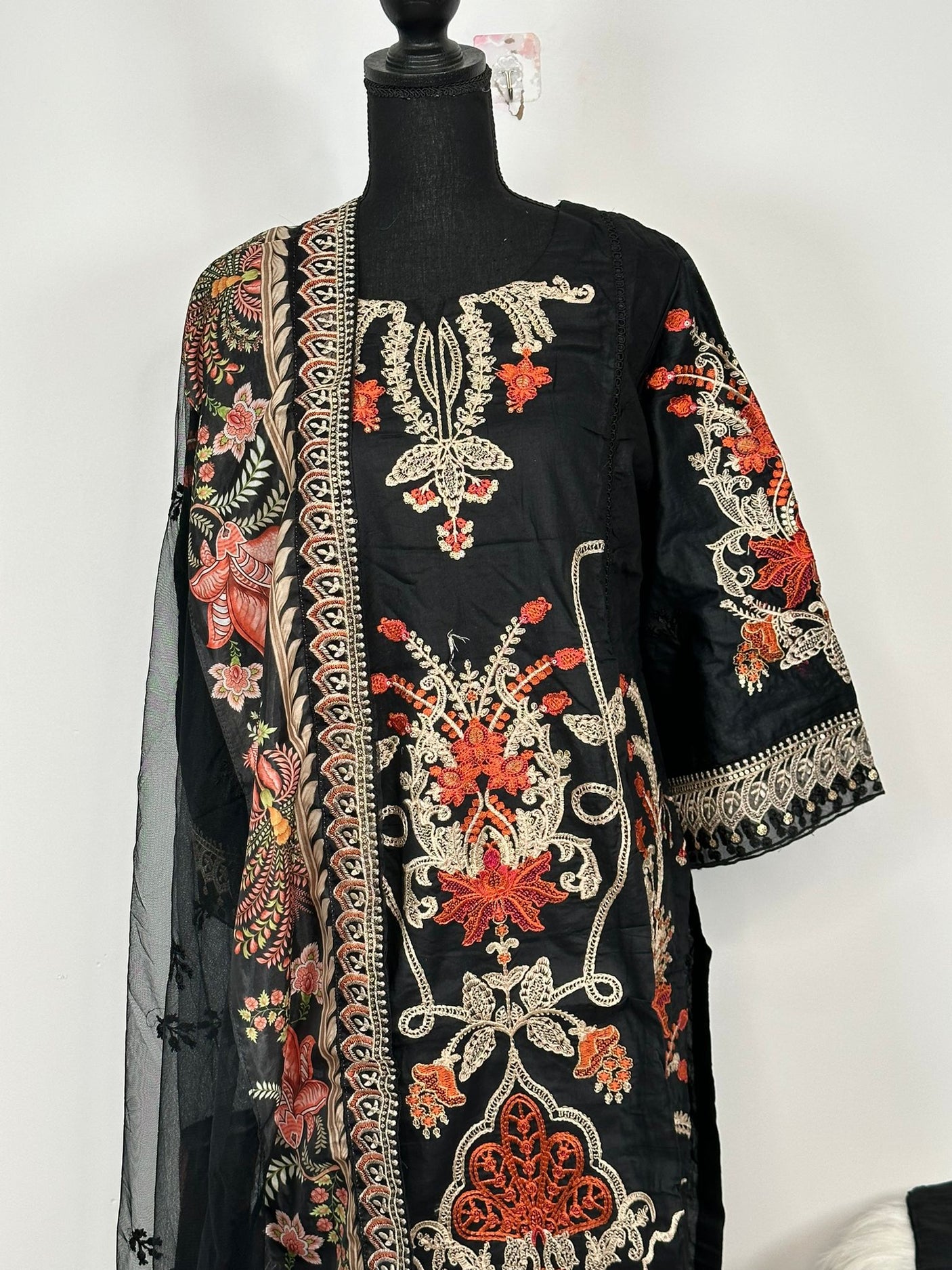 Pakistani Embroidered Luxury  Lawn ready to ship