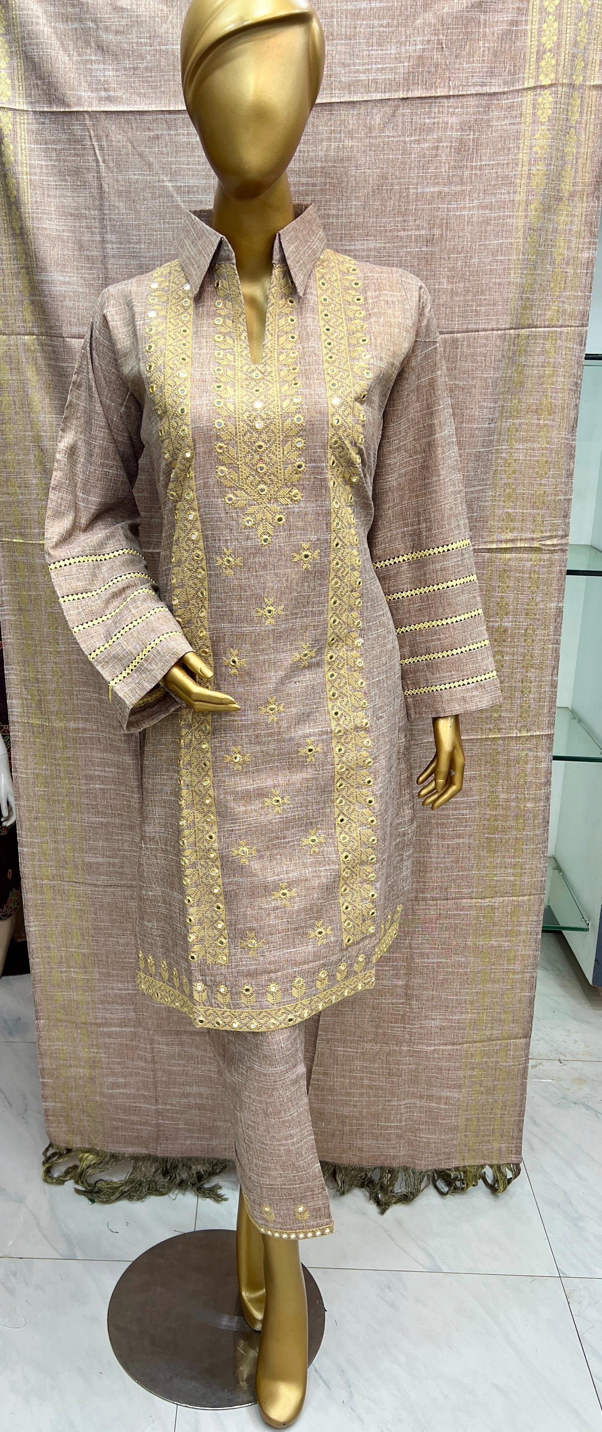 Luxury Embroidered Lawn Ready To Ship