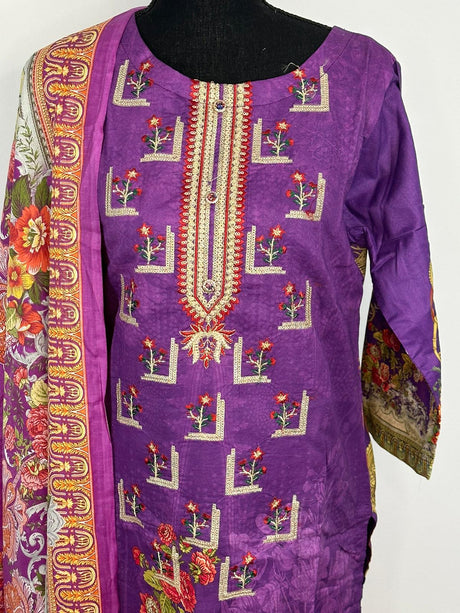 Pakistani Embroidered Lawn ready to ship