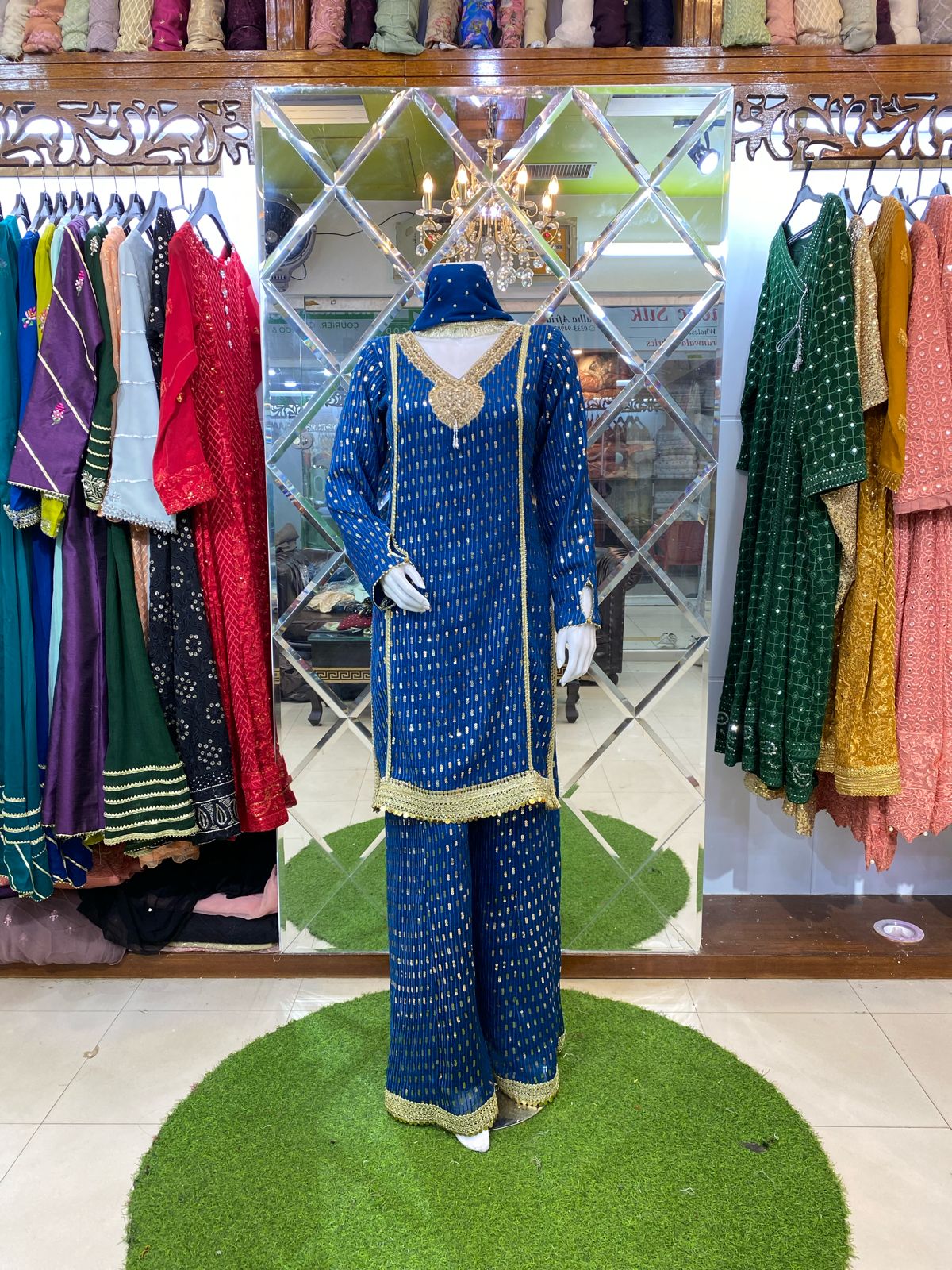 Pakistani Embroidered Party wear Ready To Ship