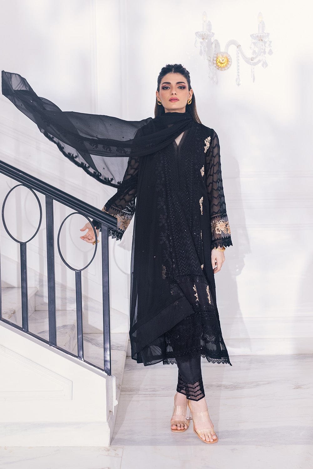 Azure Luxury Embroidered Collection