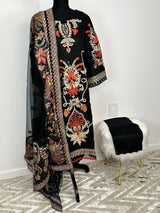 Pakistani Embroidered Luxury  Lawn ready to ship