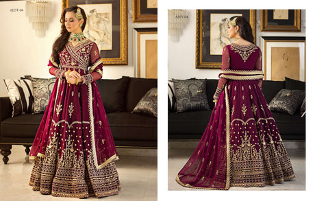Aaj Vasl E Yaar By Asim Jofa Luxury Chiffon Collection