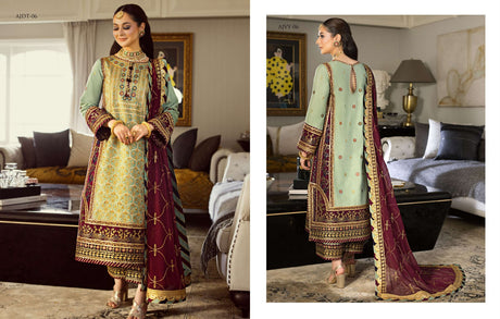Aaj Vasl E Yaar By Asim Jofa Luxury Chiffon Collection