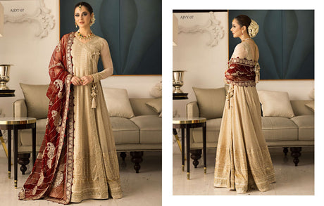 Aaj Vasl E Yaar By Asim Jofa Luxury Chiffon Collection