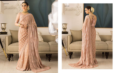 Aaj Vasl E Yaar By Asim Jofa Luxury Chiffon Collection