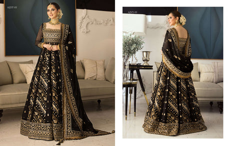 Aaj Vasl E Yaar By Asim Jofa Luxury Chiffon Collection