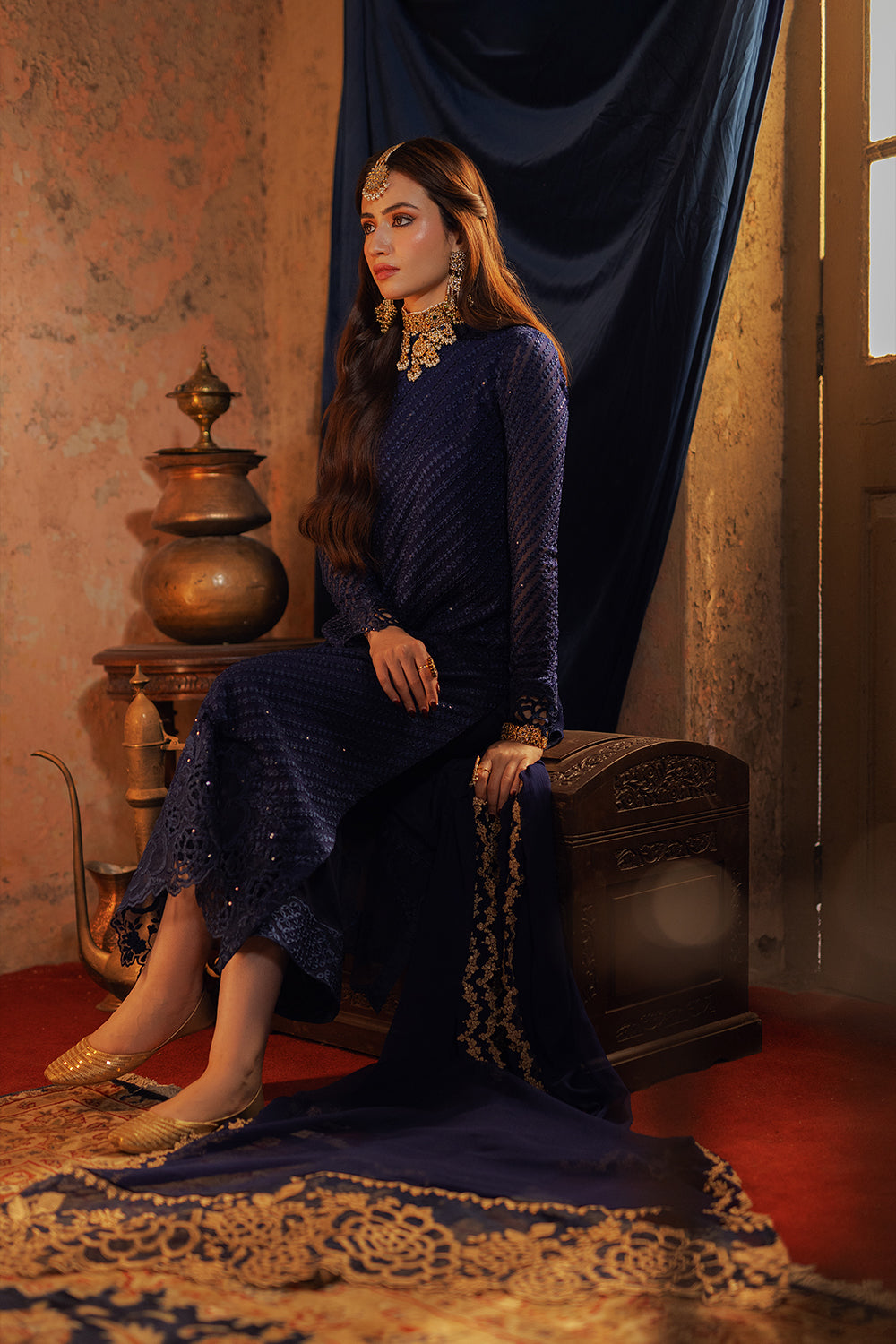 Azure Luxe Premium Chiffon Collection