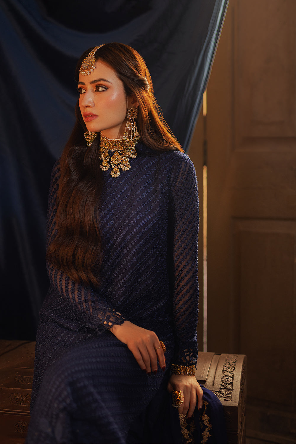 Azure Luxe Premium Chiffon Collection