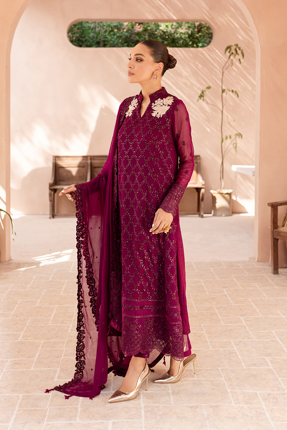 Azure Luxury Embroidered Collection
