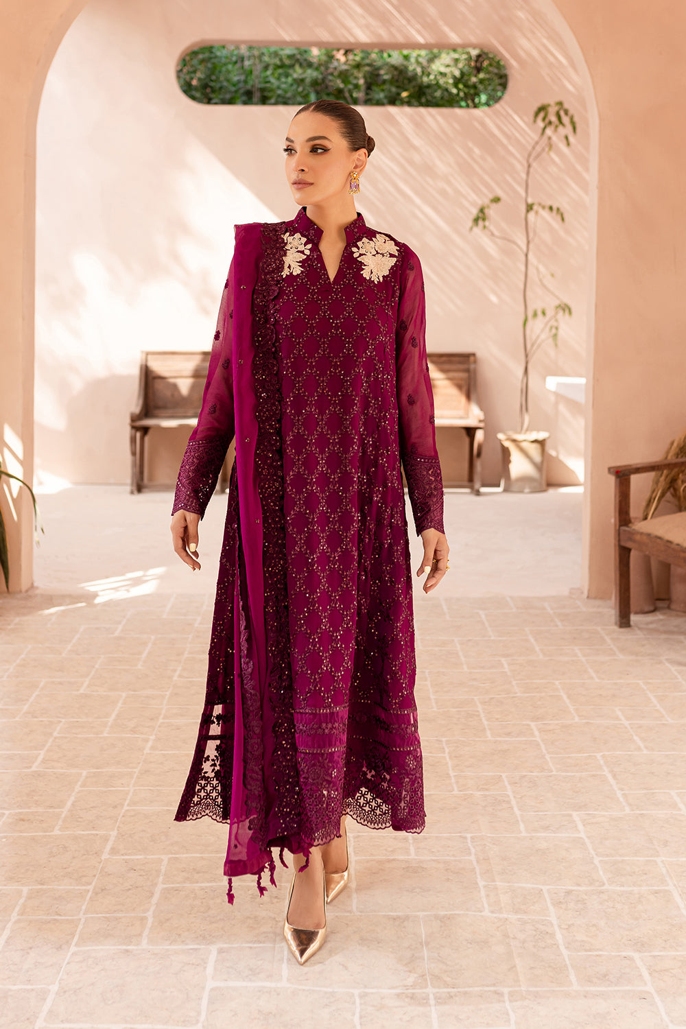 Azure Luxury Embroidered Collection