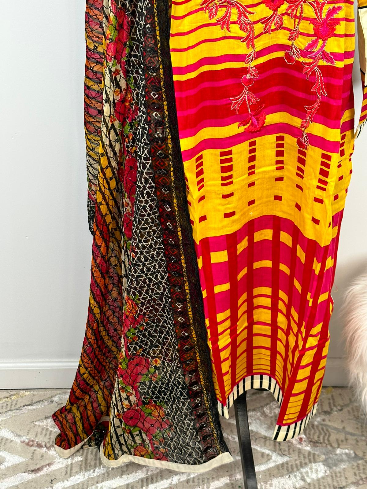 Pakistani Embroidered Lawn ready to ship