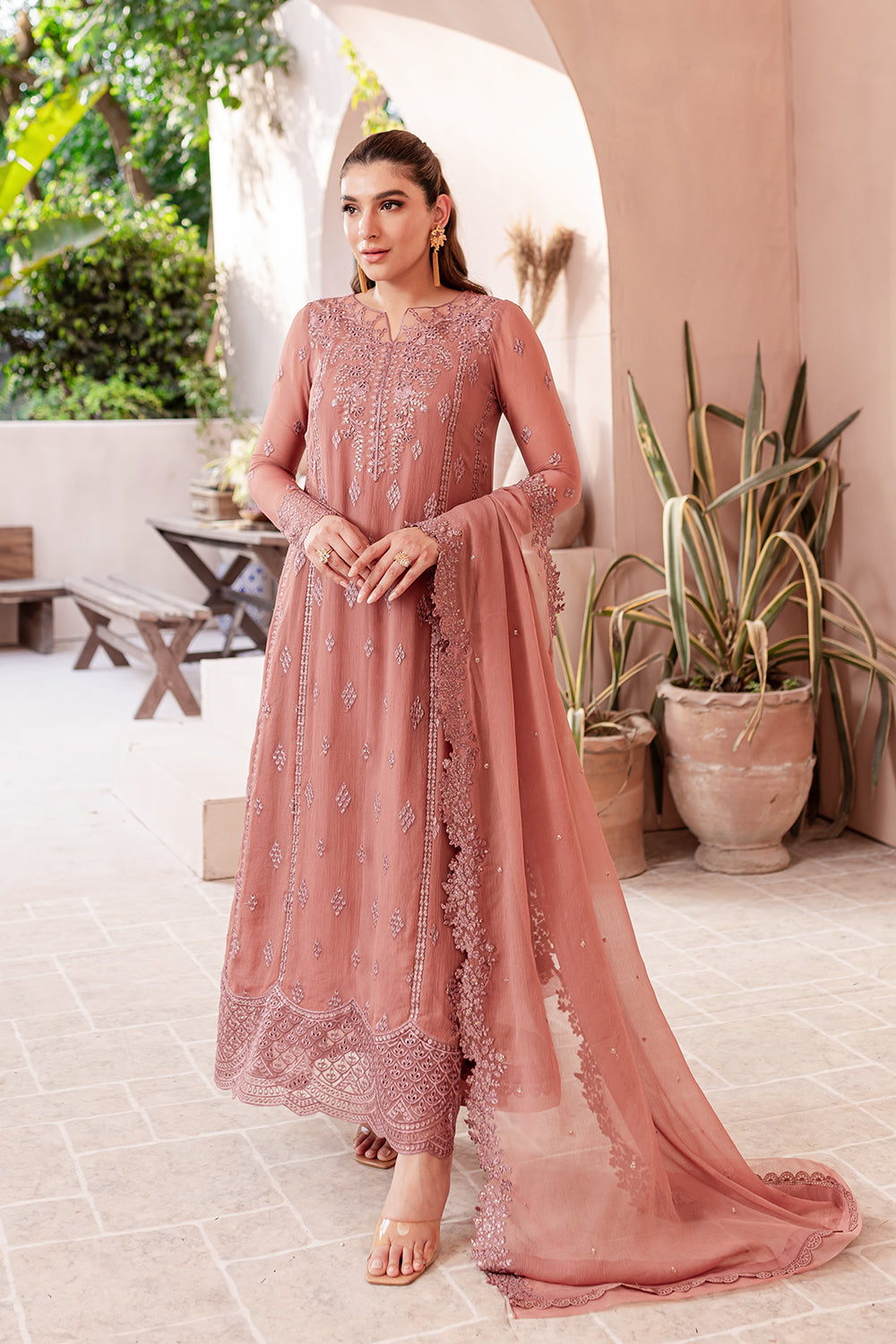 Azure Luxury Embroidered Collection