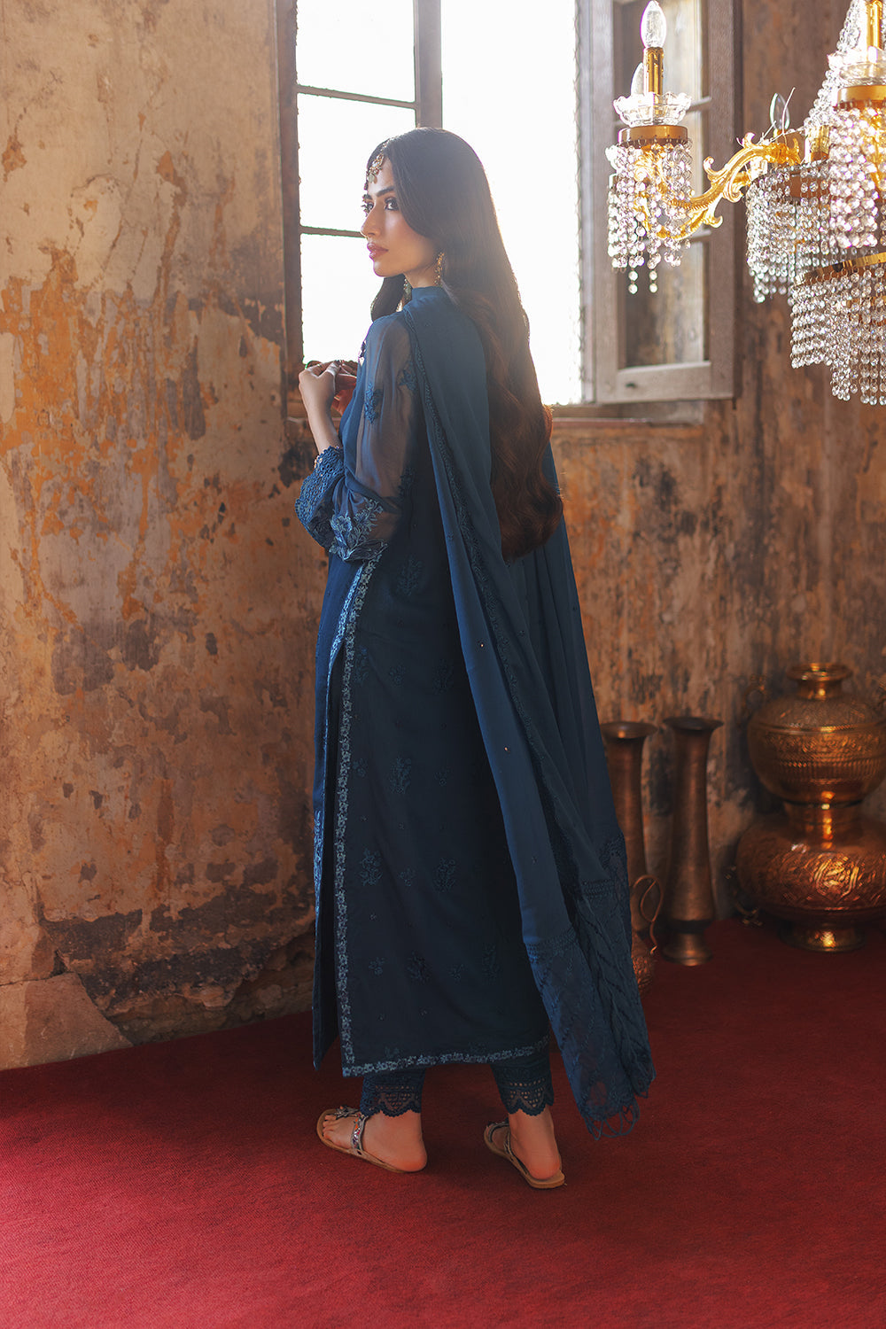 Azure Luxury Embroidered Collection