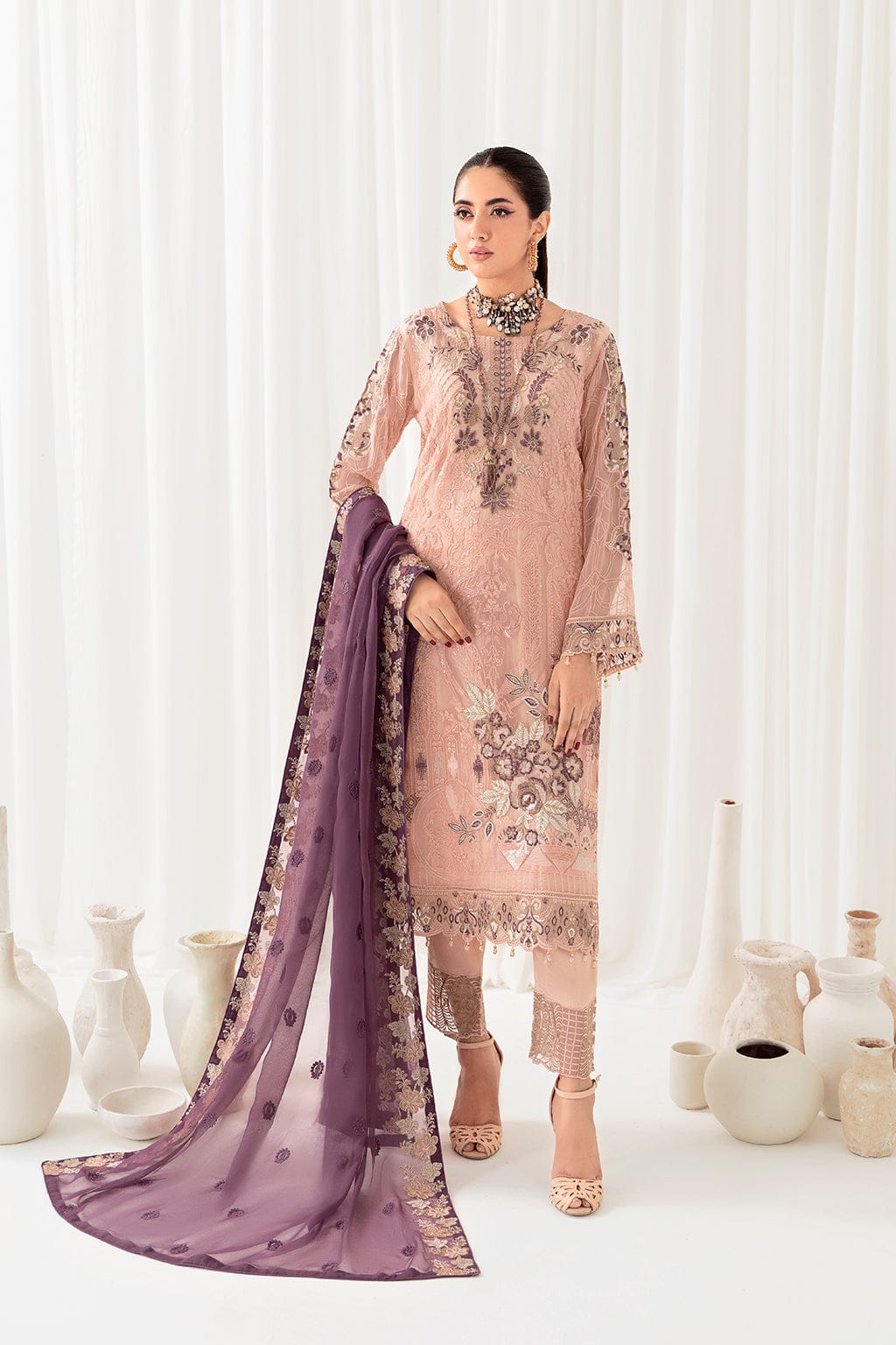 Rangoon By Ramsha Chiffon Collection