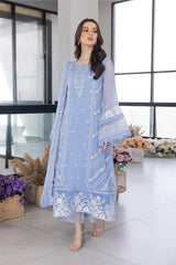 Azure Luxury Embroidered Collection