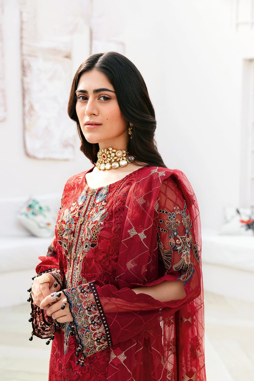 Chevron By Ramsha Chiffon Collection