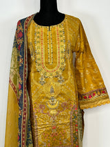 Pakistani Embroidered Lawn ready to ship