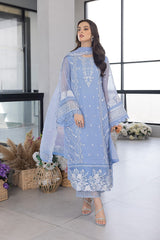 Azure Luxury Embroidered Collection