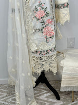 Pakistani Embroidered Luxury  Lawn ready to ship