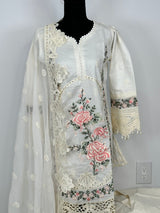 Pakistani Embroidered Luxury  Lawn ready to ship