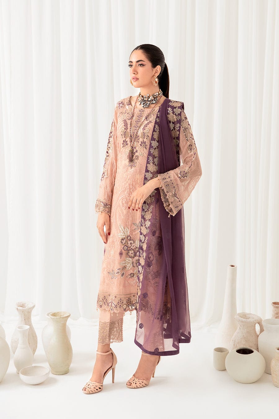 Rangoon By Ramsha Chiffon Collection