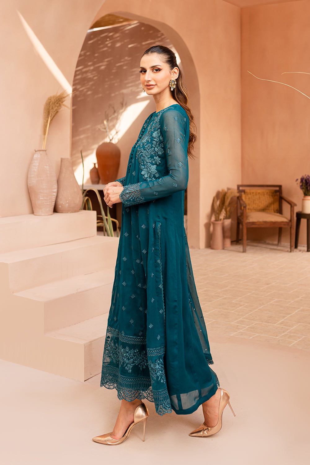 Azure Luxury Embroidered Collection