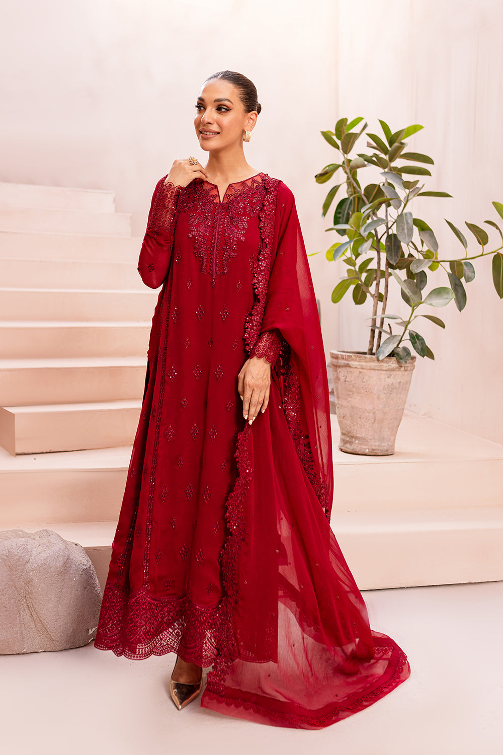 Azure Luxury Embroidered Collection