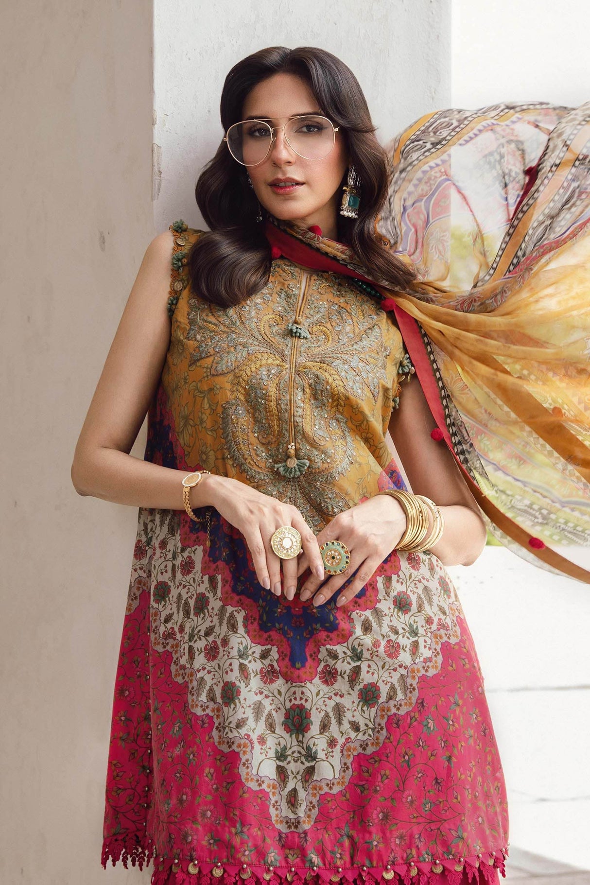 Maria B Mprints Embroidered Lawn Collection
