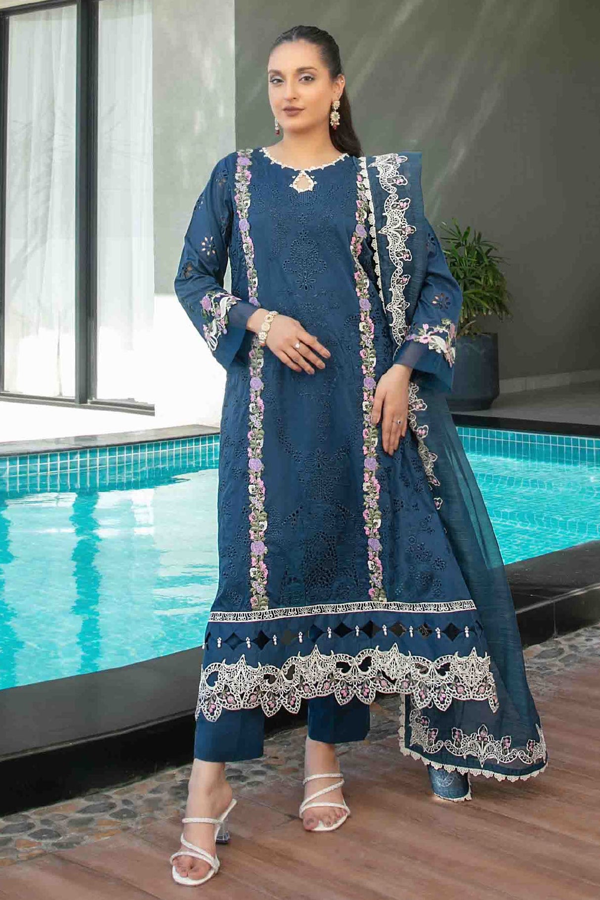 Zevira by Tawakkal Luxury  Lawn Collection