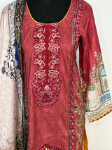 Pakistani Embroidered Lawn ready to ship