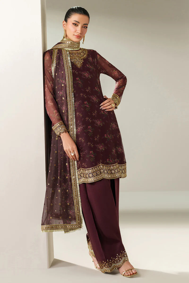 Jazmin Embroidered Formal Suit