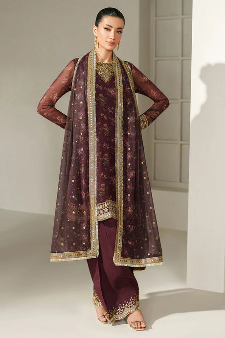 Jazmin Embroidered Formal Suit