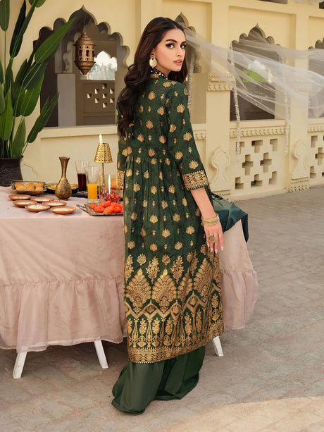 LimeLight Lawn Frock- Paste Print