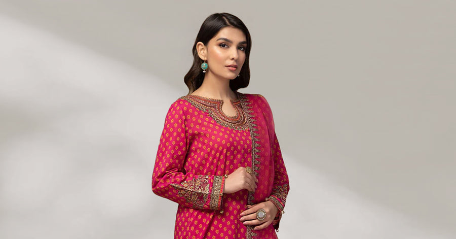 Maria. B. Premium 3 Piece Printed Lawn Suit